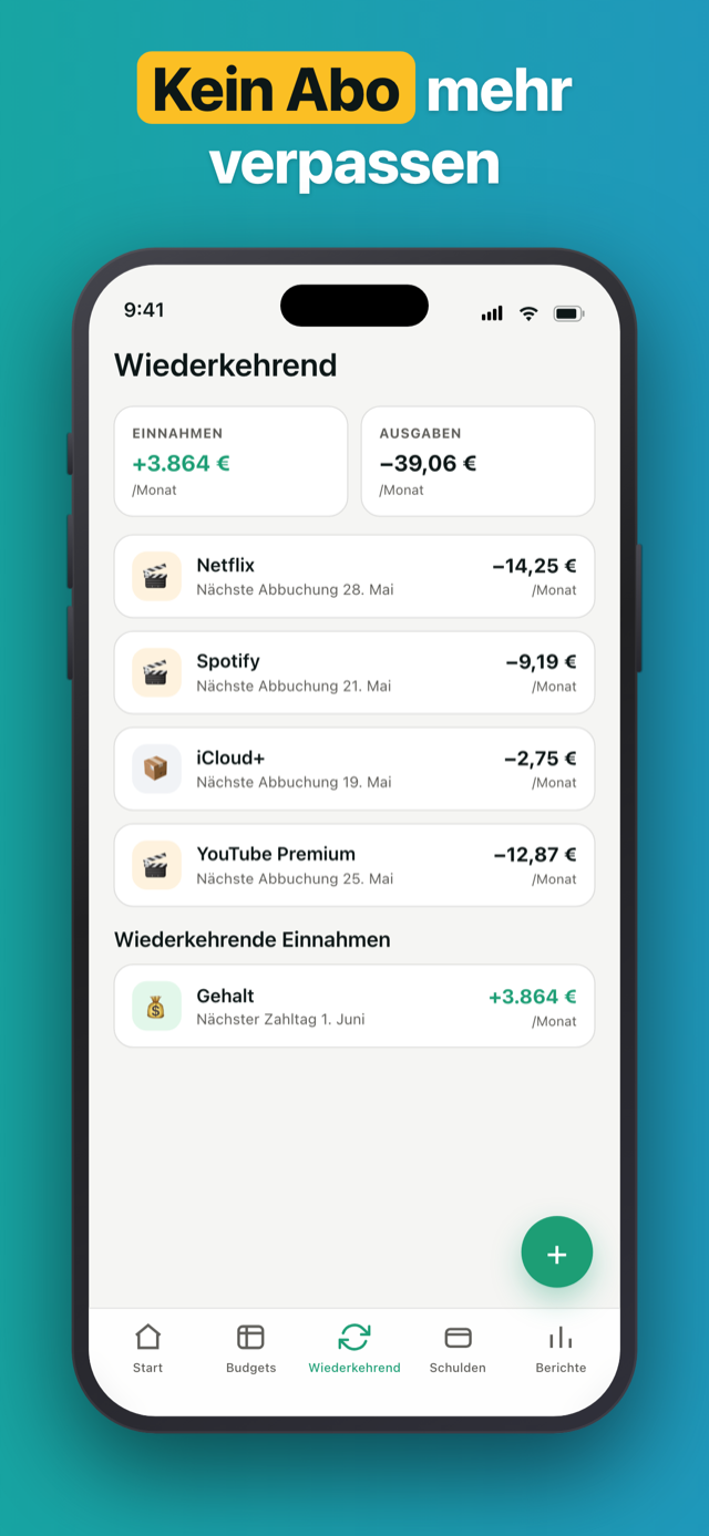 Penno recurring subscriptions on autopilot