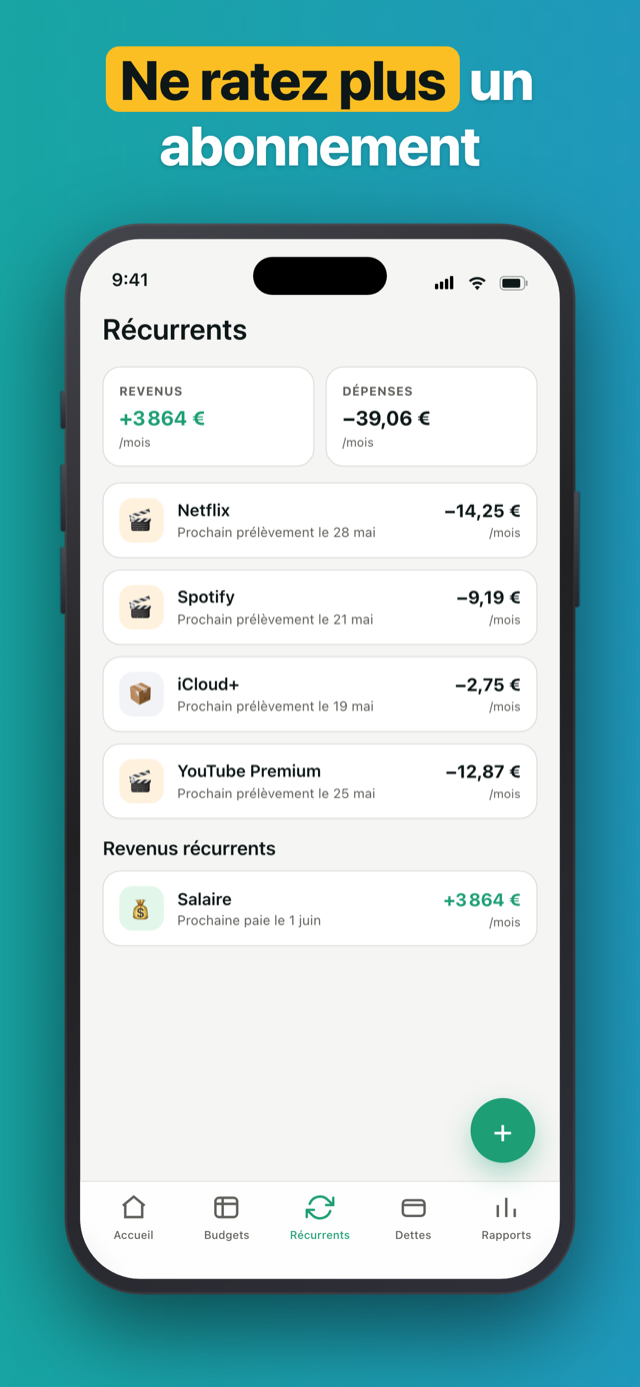 Penno recurring subscriptions on autopilot